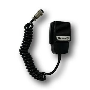 Vintage Royce CB Radio Microphone push button talk 4 pin Connector Japan WORKS
